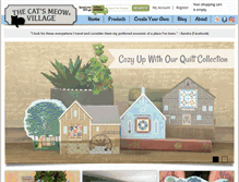 Tablet Screenshot of catsmeow.com